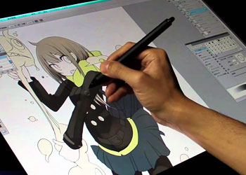 マンガ制作の写真 (5)